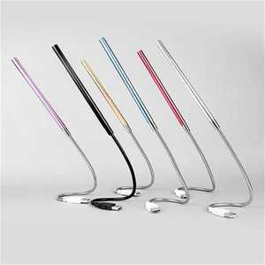 독서대 금속 소재 USB LED 조명 유연한 책 노트북 PC 컴퓨터 독서등