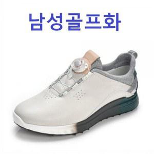 남성 골프화 보아 소가죽 G3 리갈 화이트 남자스파이크리스골프화 에코