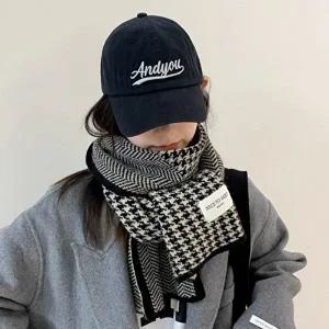 까르디앙 니트 데일리 머플러 패션 클래식-WFH3ZJ4