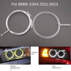 BMW X3 F25 2011-2013 DRL 라이트 가이드 튜브 주간 엔젤 아이