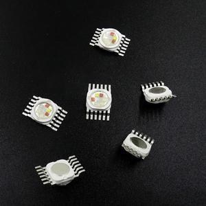 RGBWA UV LED 램프 비드 광원 칩, 컬러 4 코어 소스, DIY 몰딩 무대 조명, 6 인 개