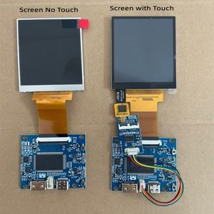 IPS 2.8 인치 40 핀 TFT LCD 정전식 스크린, ST7701 6 핀 GT911 IC 480x640 RGB888 RGB666 RGB565 인터페이