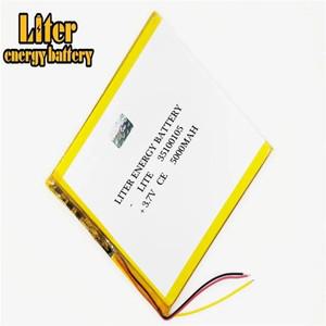 3라인 3.7V 35100105   5000MAH(폴리머 리튬 이온 배터리) 태블릿 PC용 리튬 이온 배터리 Chuwi Hi9 Pro