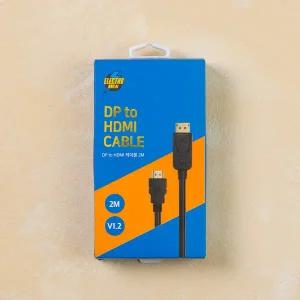 일렉트로맨 DP to HDMI 케이블 1.2버전 2M