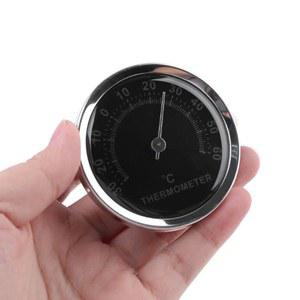 전조등 온습도계 원형 없음 양면 스티커 자동차 온도 게이지 미니 58mm 기계식