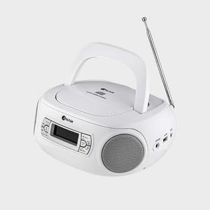 아남 포터블감성 CD플레이어 블루투스 MP3 스피커 화이트