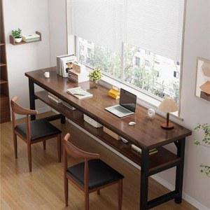 더블 2인용 80X40X75CM블랙오크 공부방 160X60X75 학생 컴퓨터책상 학생용