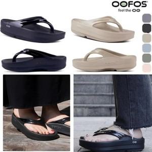 여름 샌들 샌달 쪼리 키즈 스포츠 장마 휴양지 여자 통굽  OOFOS 새 샌들 - 경량 회복 신발 슬리퍼 남성 여
