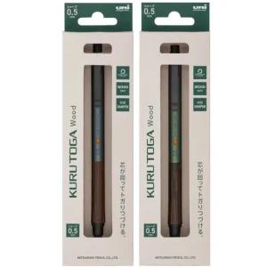 미츠비시 쿠루토가 우드 유니 필기샤프 수능샤프 0.5mm MP-M5