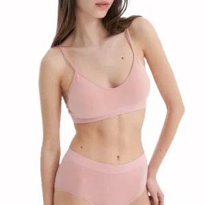 세컨스킨 촉촉하고 가벼운 심리스 브리드 캐미브라렛 NEWSU2100