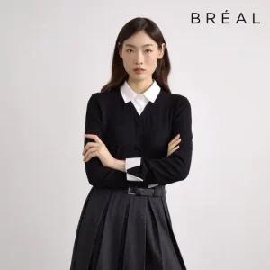 브리엘 25FW 셔츠 레이어드 니트 2종