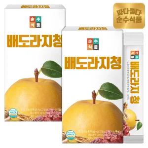 순수식품 배도라지청 스틱 2박스(60포) / 도라지배청 배도라지진액 도라지배즙 배도라지즙