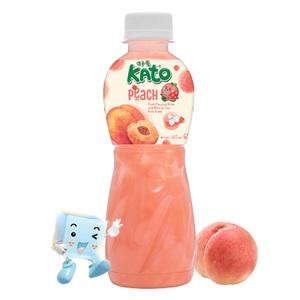 카토 코코넛 알갱이 음료 복숭아맛 320ml x 24개