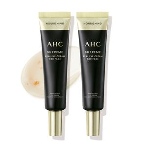 AHC 크림 슈프림 리얼 아이크림 포 페이스 30ml 2개