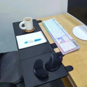 방콕연구소 책상연장선반 확장 키보드 거치대 받침 테이블 대형