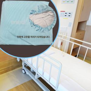 병원 침대 매트리스 시트 요양원 의료용 위생 카바 1일회용 풀커버 오염방지 커버 마사지샵 피부과 깔개