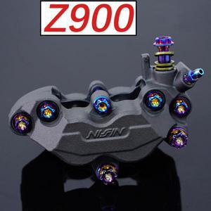 FLAWLESSTI 가와사키 Z900 용 티타늄 볼트, Gr5 프론트 브레이크 켈리퍼