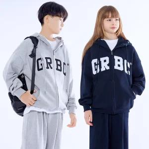 주니어 GRBC 빅 패치 오버핏 후드집업 JHZ-J269