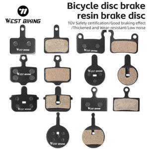 브레이크패드 WEST BIKING 자전거 디스크 브레이크 패드 송진 세라믹 시마노 데오레 MT200 M515 M475 M395 XTR 전기 액세서리