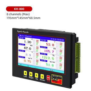 하이 퀄리티 산업용 범용 8 채널 RS485 Modbus 디지털 압력 온도 컬러 종이 없는 녹음기