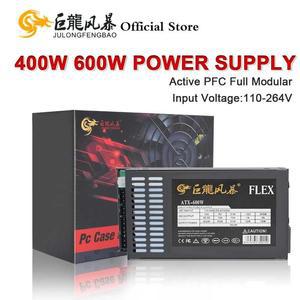 ATX 400W 600W 전체 모듈 110-264V 1U 미니 PC 전원 공급 장치 K39 A4 S3 ITX 케이스 게임 데스크탑