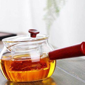 [기타]580ml ZWCDKKFW 유리 티포트 투명주전자 차주전자 내열주전자