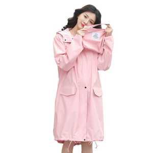 여성용 방풍 방수 레인 뮤저 소녀 후드 비옷 추바스케로 여성 망토 긴 사이즈 코트 XXL
