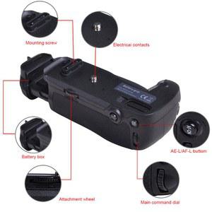 PowerTrust 수직 MB-D16 배터리 그립 홀더, 니콘 D750 DSLR 카메라용, EN-EL15 배터리 또는 6PC AA 배터리로 작동