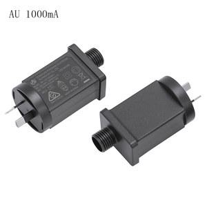 마당 팽창식 LED 어댑터 교체 전원 공급 장치 컨버터, IP44 방수 변압기, 미국, EU, AU, UK 플러그, 12V, 1000MA, 1250MA, 1500MA
