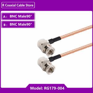비디오 카메라 SDI 캠코더 커넥터 어댑터, RG179/316 케이블, BNC 수-BNC 수 플러그, HD-SDI/3G-SDI/4K/8K, 75/50Ohm