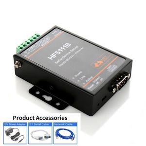 안전장갑 직렬 서버 장치 HF5111B RS232 RS485 RS422-이더넷 변환기 DTU