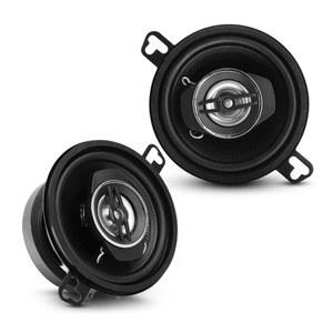 Pyle 2-Way 유니버설 카 스테레오 스피커 - 120W 3.5인치 동축 라우드 프로 오디오 OEM 퀵 교체 부품 차량 도어 /사이드 패널 마운트 호환 PL31BK(페어)