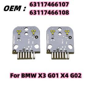 63117466107 주간 주행등 DRL 보드, 적응형 LED 헤드라이트 엔젤 아이, BMW X3 G01 X4 용