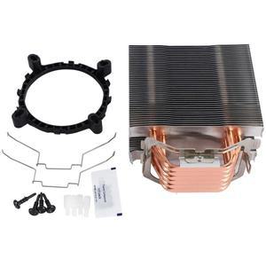 팬리스 CPU 쿨러 12Cm 팬 6 구리 히트 파이프 LGA 1150/1151/1155/1156/775 AMD 용 냉각 라디에이터