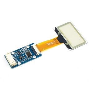 1.51 인치 투명 OLED 128  64 해상도 SPI/I2C 인터페이스 라이트 블루 컬러 디스플레이