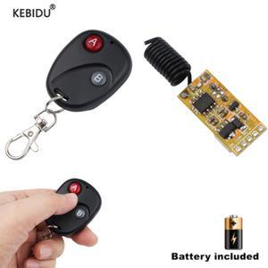 433mhz 315Mhz DC 3.7V 5V 9V 12V 1CH 릴레이 무선 RF 원격 리모컨 스위치 LED 램프 컨트롤러 마이크로 수