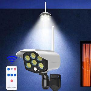 84SMD LED 태양광 충전식 야외 벽등 조명등 센서