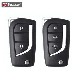 스마트 원격 키 쉘 커버 케이스 Toyota Levin Prado Camry Reiz Highlander Corolla RAV4 Kluger Cruiser