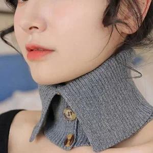 목만 있는 겨울 넥워머 레이어드 목폴라 여자 선물-WB67A8E