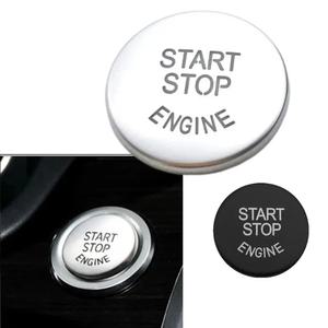자동차 푸시 엔진 시동 정지 버튼 트림 스티커 BMW 5 6 7 시리즈 F01 F02 F1