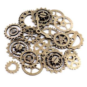 GEARSSMALL 8 25MM 믹스 합금 기계식 STEAMPUNK 톱니 바퀴 및 기어 DIY 액세서리