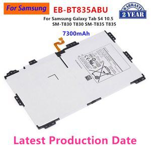 호환 갤럭시 교체 SM-T835 SM-T830 7300mAh T835 용 삼성 5 태블릿 10 탭 배터리 T830 S4 새 EB-BT835ABU