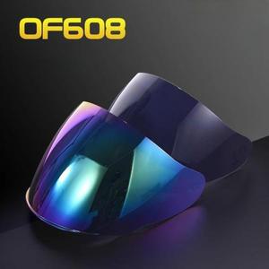 LS2 바이크 오토바이 전기 자동차 헬멧 OF608 바이저  컬러 렌즈 페이스 쉴드 Motociclista Lentes Para Ca