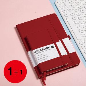 (1 플러스 1 행사) 캘리스터 A5 하드커버 스트랩 양장다이어리 + A6 포켓노트 만년다이어리 10가지 색상
