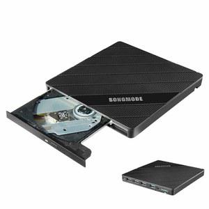SONGMODE 외장 블루레이 드라이브, USB 3.0 타입-C 광학 블러레이/DVD 드라이브 버너(SD/TF 포트 포함), Windows XP/7/8/10/11 Mac 노트북 데스크탑(UJ2X2)과 호환되는 PC용 100G 디스크 R/W 지원