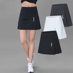 볼링치마 탁구 치마바지 검은 100근 스커트 100근 80 하얀색 볼링 80