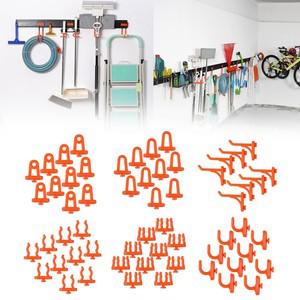 10개 Hanging Board Hole Hook Garage 오거나이저 Wall-Mounted 스토리지 Rack  조명weight Tool