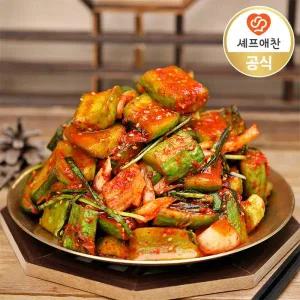 셰프애찬 상큼한 오이부추김치 1kg/팩