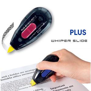 PLUS 플러스 수정테이프 화이퍼 슬라이드 (문서보안용 수정테이프)/ 리필