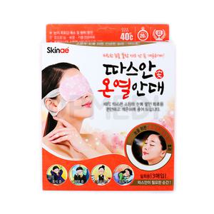 눈찜질 수면 스팀 온열 안대 스킨애 따스안 3매 1박스